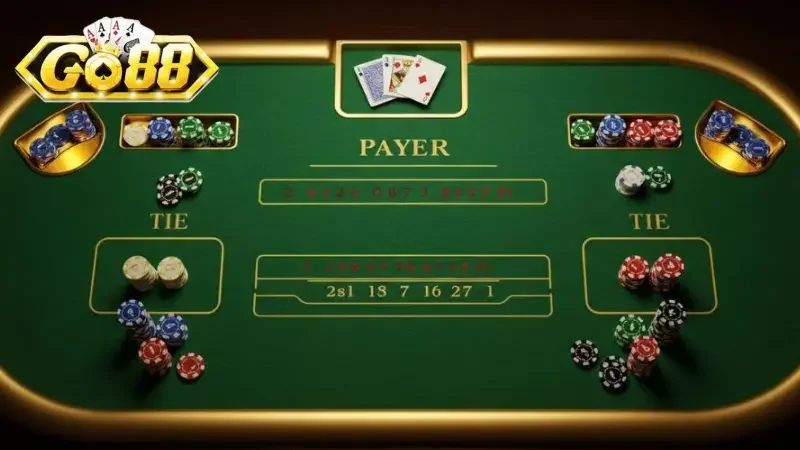 Baccarat Go88 là một trò chơi đánh bài trực tuyến hấp dẫn và thú vị