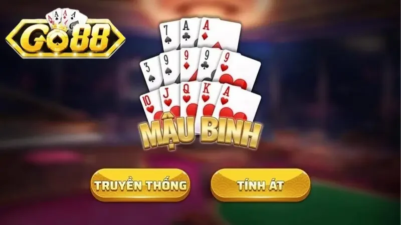 Các tính năng có trong mậu binh Go88